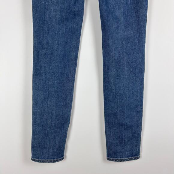 Driftwood Jackie Star Stripe High Rise Skinny Jeans Medium Wash Womens Size 24 - Picture 10 of 12